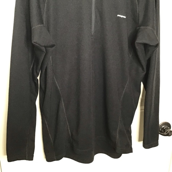 Patagonia Capilene Pullover in Black. - Picture 5 of 11